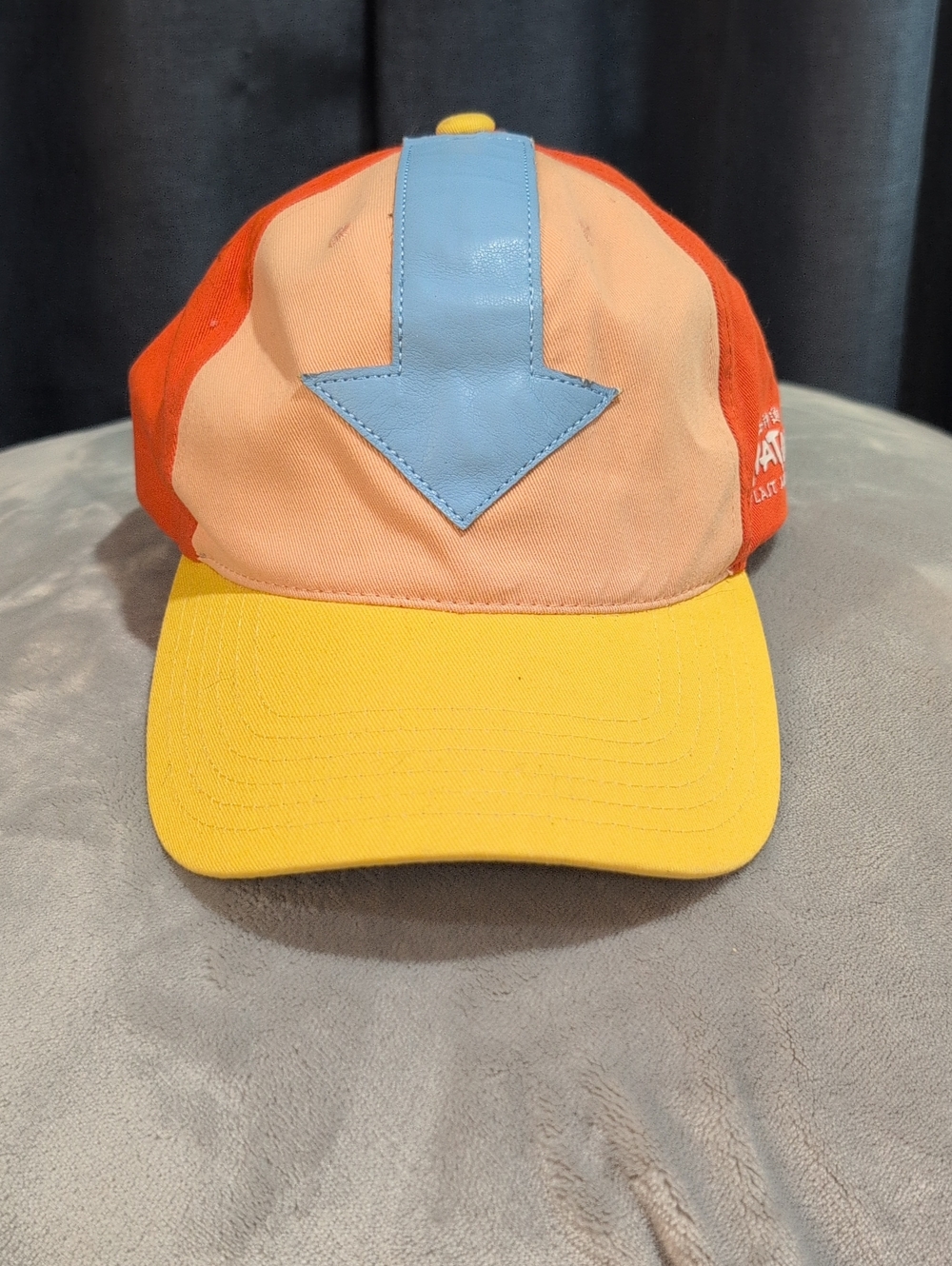 Air Bender Arrow Cap - Yellow, Peach & Light Blue